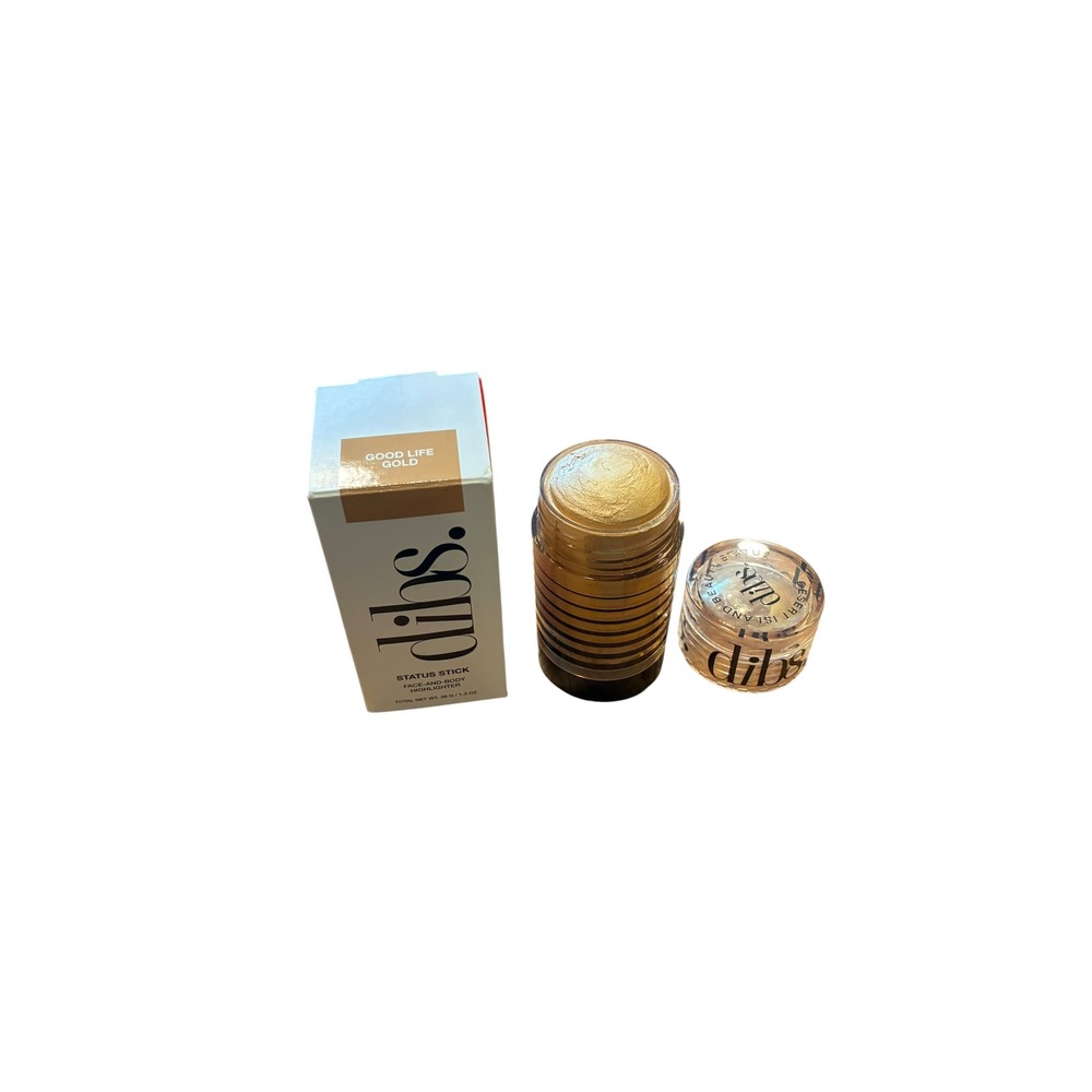 DIBS Beauty Desert Island Status Stick Face Body Highlighter Good Life Gold READ